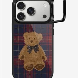 Teddy Bear Plaid Phone Case